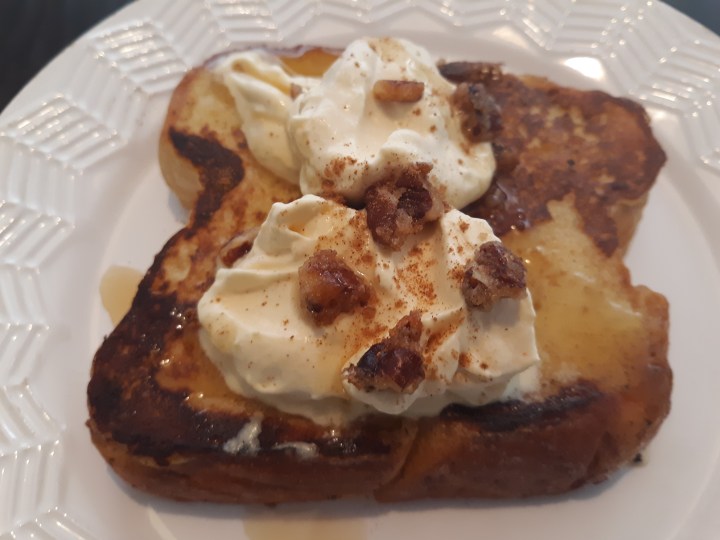 Pumpkin Pie Spice French Toast